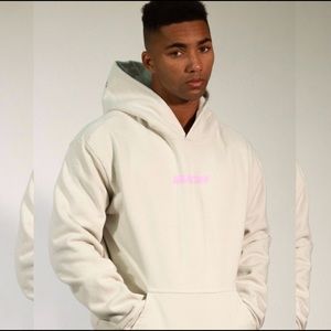 MAVERICK CLOTHING MENS BONE HOODIE SZ:S/M/L/XL